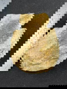Chipped Hoe Indian Artifact Arrowhead: KEY WORDS: INDIAN ARTIFACT ARTIFACTS ARROWHEAD ARROWHEADS NATIVE AMERICAN MISSISSIPPIAN QUAPAW CADDO POTTERY COINS MORGAN DOLLAR PEACE DOLLAR SILVER COINS Arkansas. Now taking in consignments for pre-