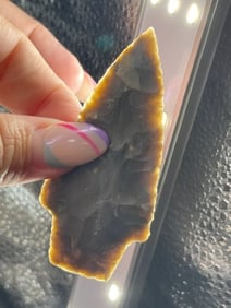 3 & 1/8" Texas Hardin Indian Artifact Arrowhead
