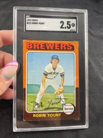 1975 Topps Robin Yount Baseball Card