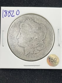 1882 O Morgan Silver Dollar Coin
