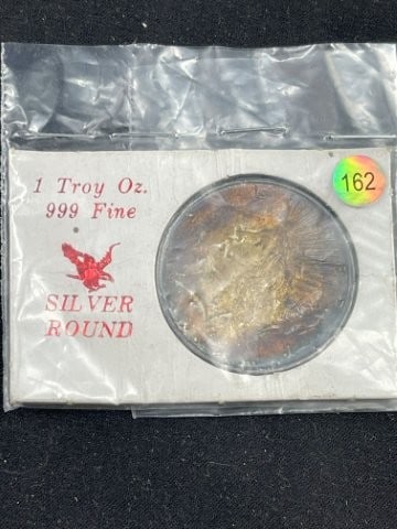 1 Ounce Silver Round (1 of 2)