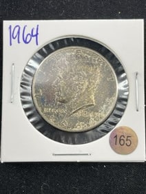 1964 Kennedy Half Dollar Silver Coin