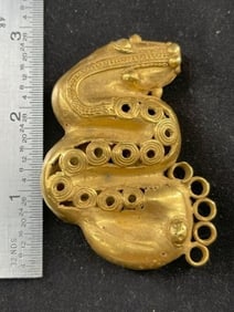Tumbaga Tairona Gold Figurine UNKNOWN MATERIAL