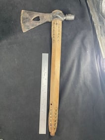 Tomohawk Pipe Indian Artifact Arrowhead