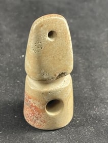 Stone Pipe Indian Artifact Arrowhead