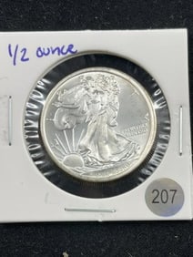 1/2 Ounce Silver Round Coin