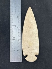 4 & 7/8" Dovetail Indian Artifact Arrowhead