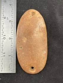 Gorget Indian Artifact Arrowhead