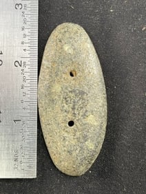 Gorget Indian Artifact Arrowhead