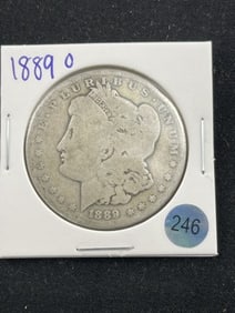 1889 O Morgan Silver Dollar Coin