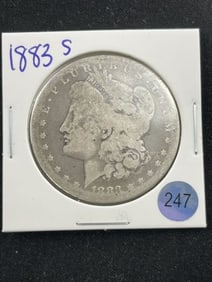 1883 S Morgan Silver Dollar Coin