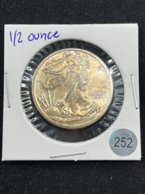 1/2 Ounce Silver Round Coin