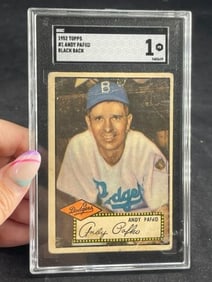 1952 Topps Andy Pafko Baseball Card