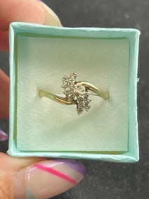 10K Carat 2.4G size 8 Gold Ring