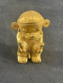 Tumbaga Tairona Gold Figurine UNKNOWN MATERIAL