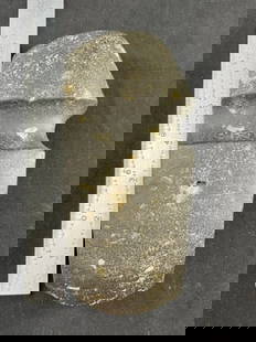 Grooved Axe Indian Artifact Arrowhead: KEY WORDS: INDIAN ARTIFACT ARTIFACTS ARROWHEAD ARROWHEADS NATIVE AMERICAN MISSISSIPPIAN QUAPAW CADDO POTTERY COINS MORGAN DOLLAR PEACE DOLLAR SILVER COINS Arkansas. Now taking in consignments for pre-