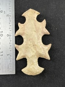Tussinger Eccentric Indian Artifact Arrowhead
