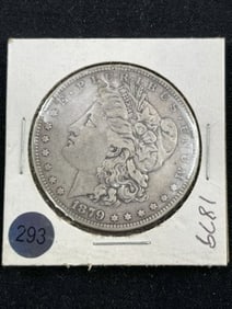 1879 Morgan Silver Dollar Coin