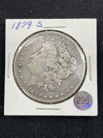 1879 S Morgan Silver Dollar Coin