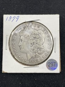 1879 Morgan Silver Dollar Coin