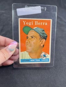 Yogi Berra Baseball Card