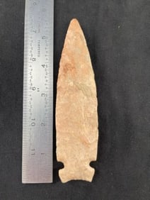 5 & 1/2" Graham Cave Indian Artifact Arrowhead