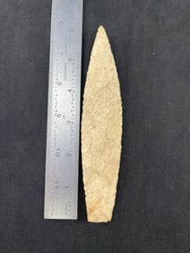 6" Sedalia Indian Artifact Arrowhead