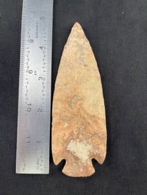 4 & 3/4" Lost lake Indian Artifact Arrowhead
