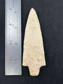 4 & 1/4" Adena Indian Artifact Arrowhead