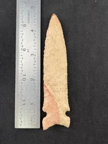 4 & 5/8" Graham Cave Indian Artifact Arrowhead