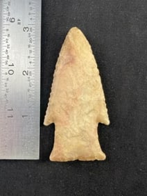 3" Hardin Indian Artifact Arrowhead
