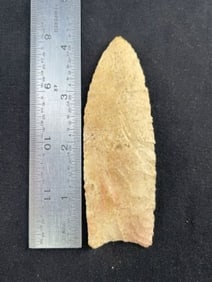 Clovis Indian Artifact Arrowhead
