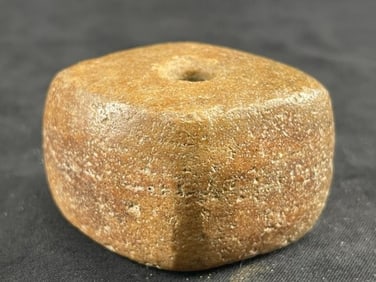 Large Stone Bead Indian Artifact Arrowhead