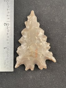 Excentric Point - Dark Root Beer flint, Kimble Co. Ex- Delk