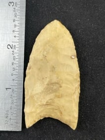 Clovis Indian Artifact Arrowhead