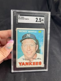 1967 Topps Mickey Mantle Baseball Card