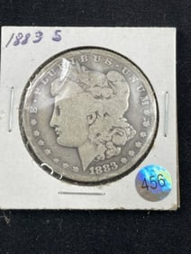 1883 S Morgan Silver Dollar Coin