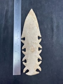 Tussinger Eccentric Indian Artifact Arrowhead