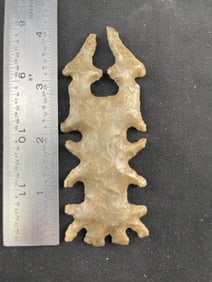 Tussinger Eccentric Indian Artifact Arrowhead