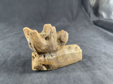 Human Effigy Stone Pipe Indian Artifact Arrowhead