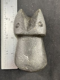 Snake Effigy Indian Artifact Arrowhead