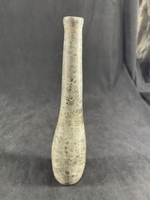 Tube Pipe Indian Artifact Arrowhead