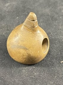Miniature Stone Pipe Indian Artifact Arrowhead