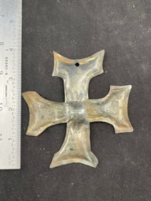 Medal Trade Cross Indian Artifact Arrowhead