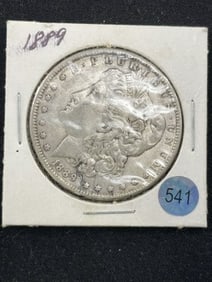 1889 Morgan Silver Dollar Coin