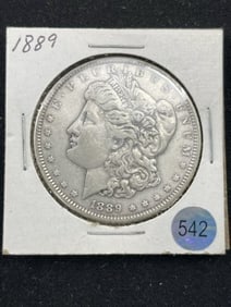 1889 Morgan Silver Dollar Coin