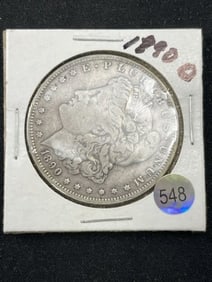 1889 O Morgan Silver Dollar Coin