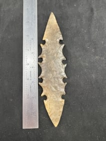 Tussinger Eccentric Indian Artifact Arrowhead
