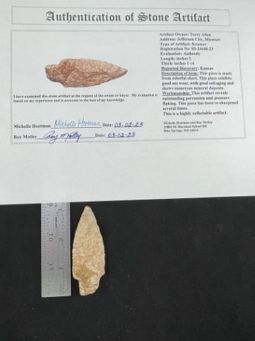 Kramer with Roy Motley COA from Kansas (1 of 5)