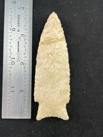 Dalton Indian Artifact Arrowhead